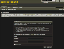 Tablet Screenshot of forum.dragon-cross.de